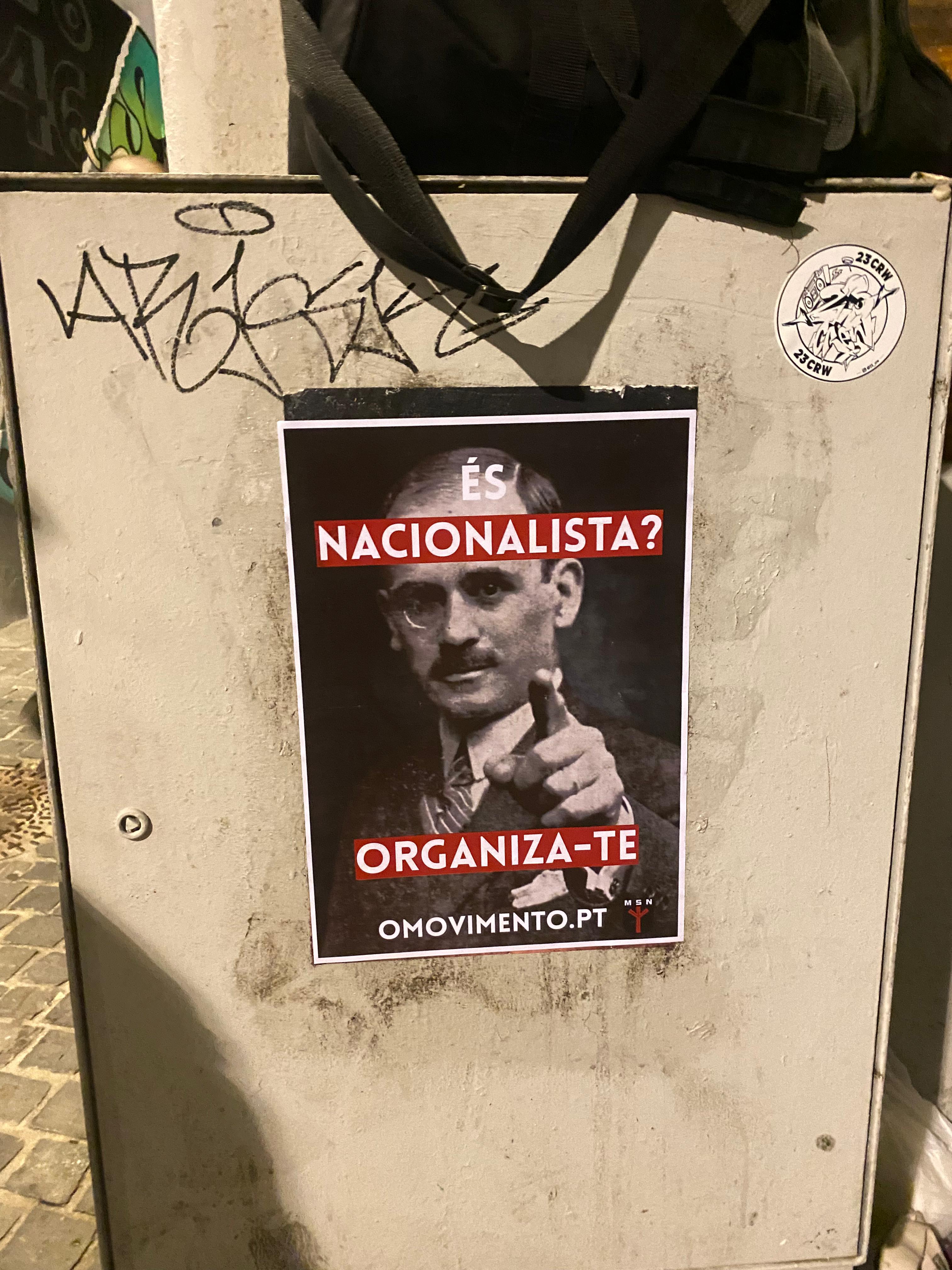 Ação nas ruas do Porto